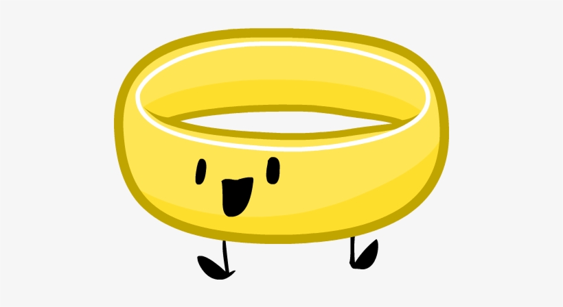 Golden Ring By Jackiemon1 - Bfdi Gold - Free Transparent PNG Download ...