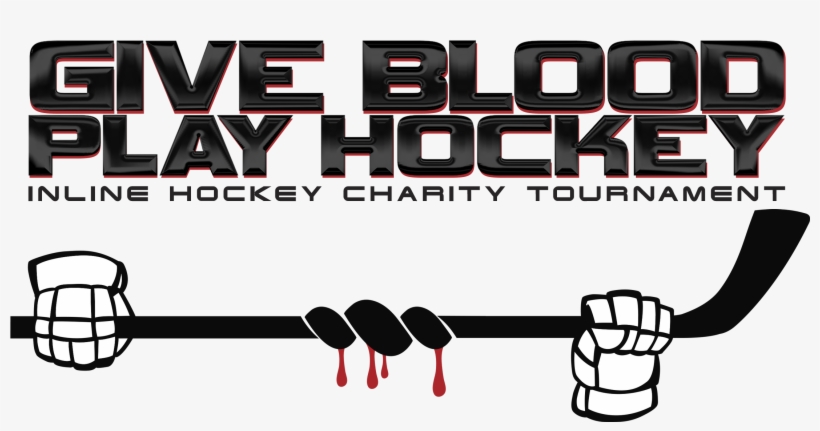 Give Blood Play Hockey - Free Transparent PNG Download - PNGkey