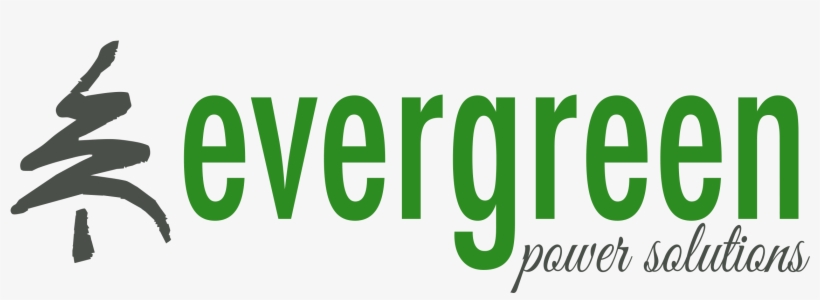 Evergreen logo design Royalty Free Vector Image