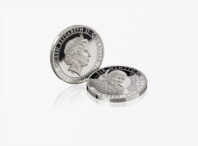 The Winston Churchill Inspiration To A Nation Coin - Silver, transparent png #3690910