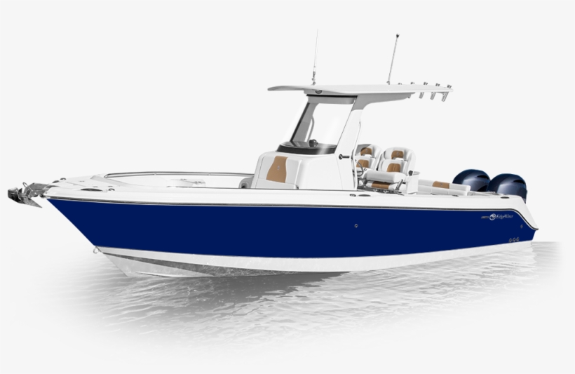 262cc Midnight Blue - Model Center Console Boat - Free Transparent PNG ...