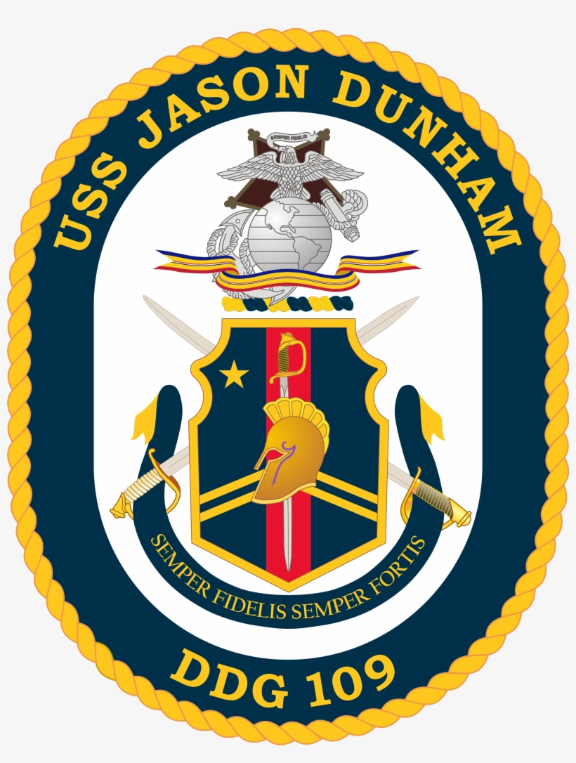 Uss Jason Dunham Coa - Symbol Of The Battle Of Iwo Jima - Free ...