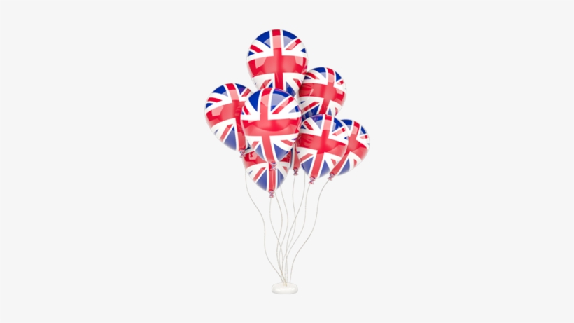 Illustration Of Flag Of United Kingdom - English Flag Balloon Png, transparent png #3728711