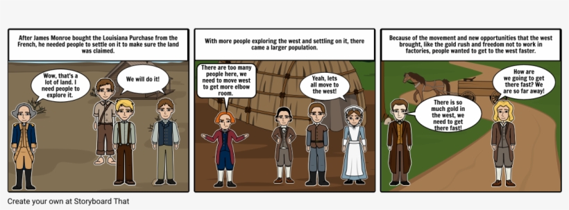 Westward Expansion Comic Strip - Free Transparent PNG Download - PNGkey