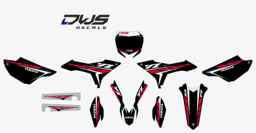 Complete Stickerset Yamaha Yz Revolution Rtech 125 - Emblem - Free ...