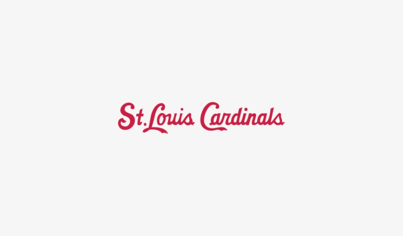 Louis Cardinals Logo Stencil - St Louis Cardinals Logo Black And White -  Free Transparent PNG Download - PNGkey