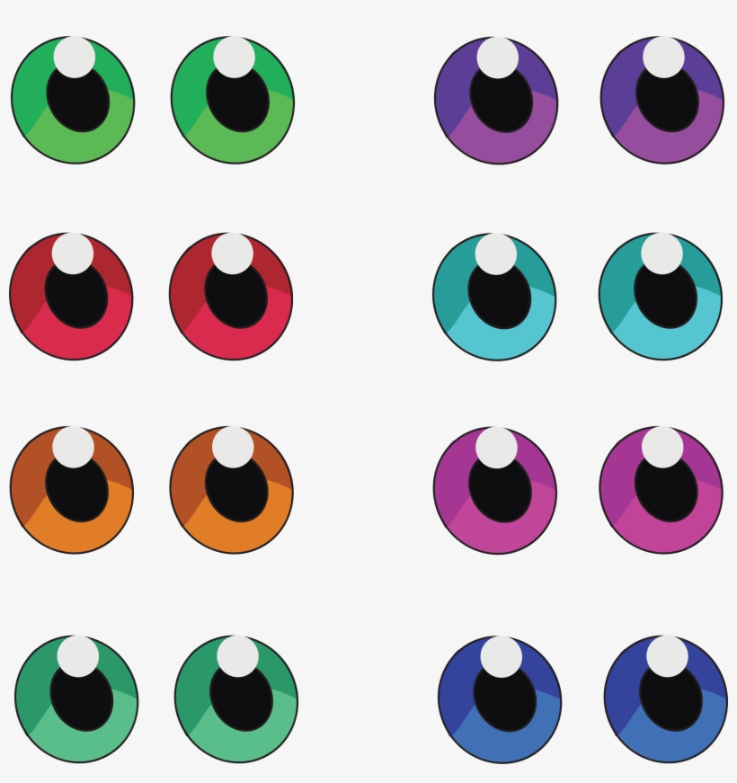 This Free Icons Png Design Of Set Of Eye Lenses - Free Transparent PNG ...