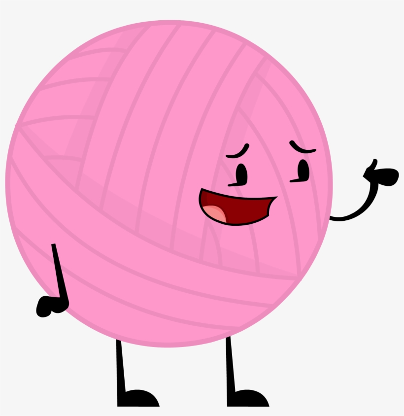 Yarn Clipart Pink Yarn - Bfdi Yarn - Free Transparent PNG Download - PNGkey