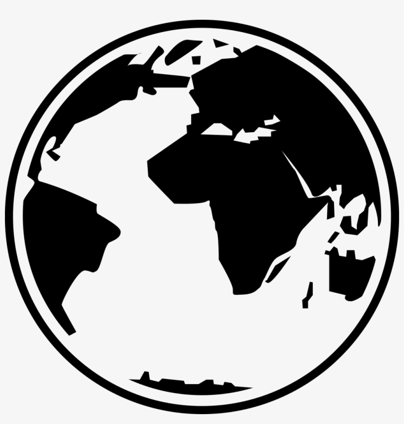 Download Globe Black And White Free Globe Clipart Black And Globe Svg Free Transparent Png Download Pngkey