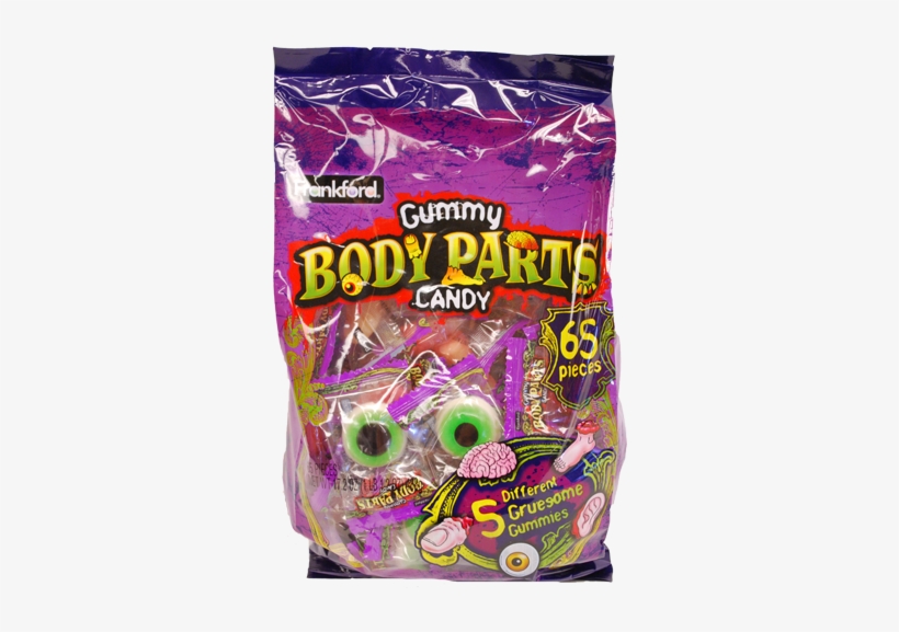 Gummy Body Parts Candy - Frankford Gummy Body Parts Candy 65 Pieces ...