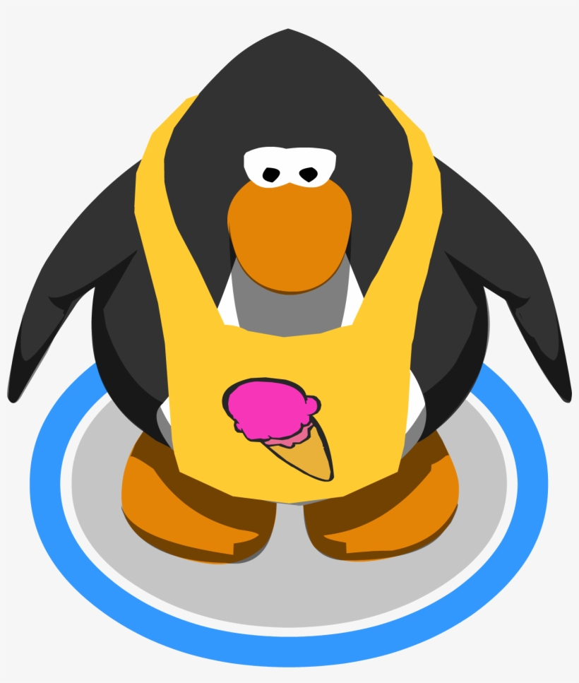 Ice Cream Vendor In-game - Club Penguin Penguin Png - Free Transparent PNG  Download - PNGkey
