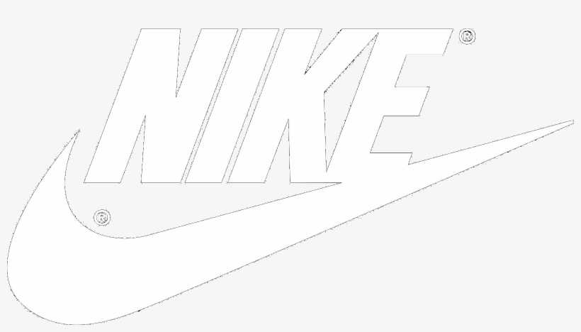 nike logo white
