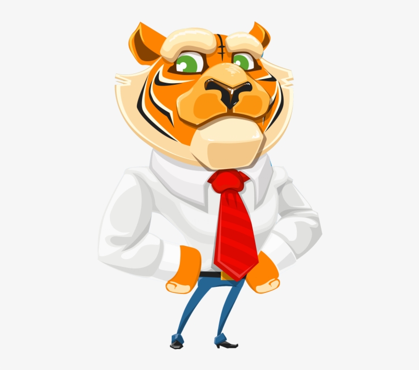 Tiger Vector Png Transparent Image - Vector Graphics - Free Transparent ...