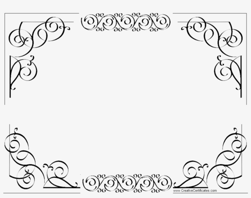 Certificate Border Clipart Template Microsoft Word Border For 