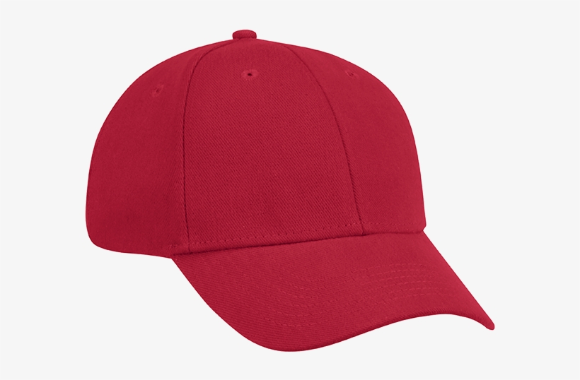 red ball cap