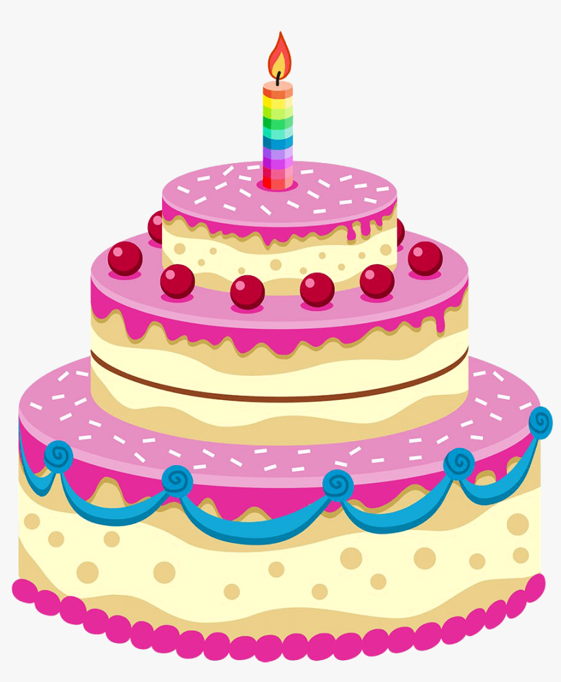 Download Birthday Cake Png Image - Animated Birthday Cake Png - Free Transparent PNG Download - PNGkey