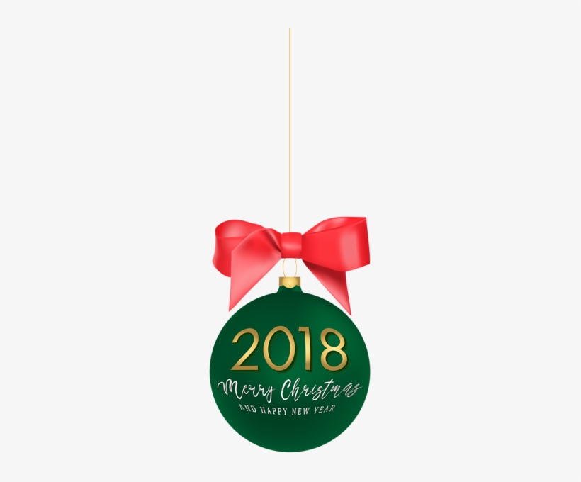 2018 Happy New Year Christmas Ball Png Clip Art Image - Christmas ...