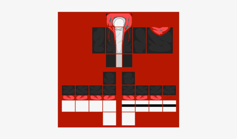 Roblox Shirt Template Red And Black