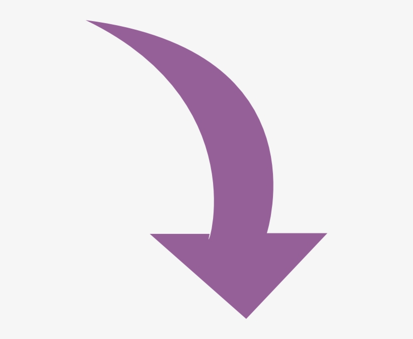 Download Arrows Svg Rustic Purple Curved Arrow Png Free Transparent Png Download Pngkey