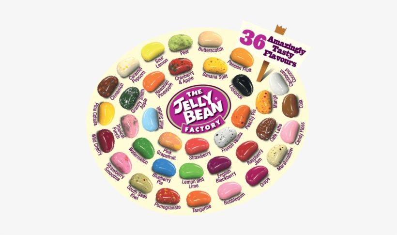 Jelly Bean 36 Gourmet Flavours, transparent png #4002451
