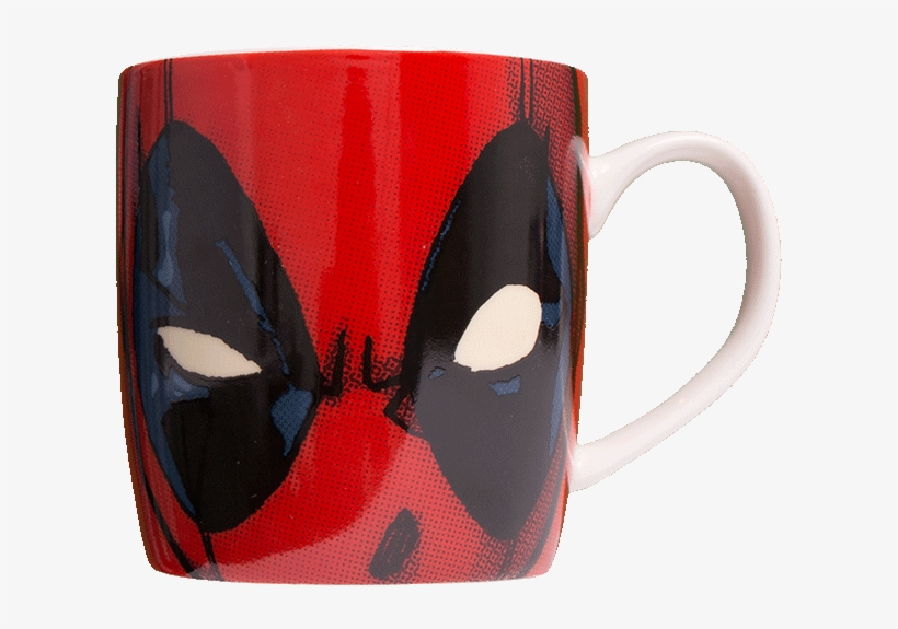 Deadpool Mask Barrel Mug - Marvel Comics Deadpool Barrel Mug - Free ...