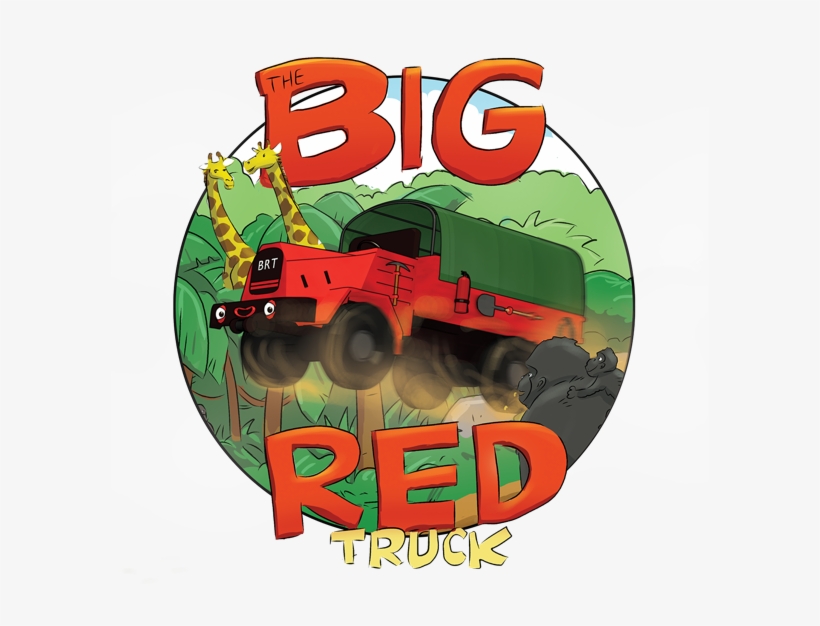 Big Red Truck Stories - Poster, transparent png #4036050