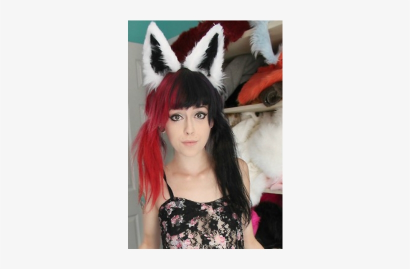 Fennec Fox Ears Halloween Costume Free Transparent Png Download Pngkey - fox ears roblox code