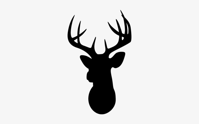 Deer Head Silhouette Png Svg Transparent Buck Head Silhouette Clip Art Free Transparent Png Download Pngkey