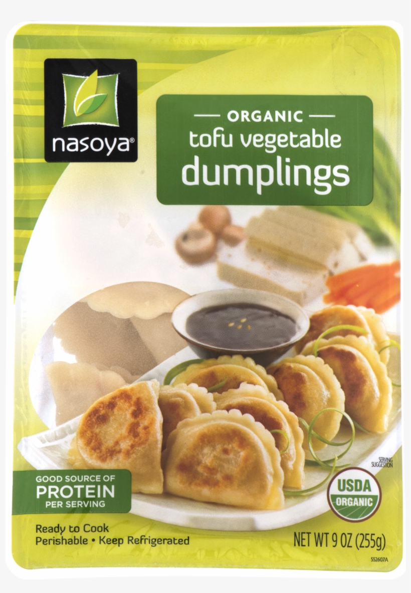 Nasoya Dumplings, Organic, Tofu Vegetable - 9 Oz, transparent png #4103417