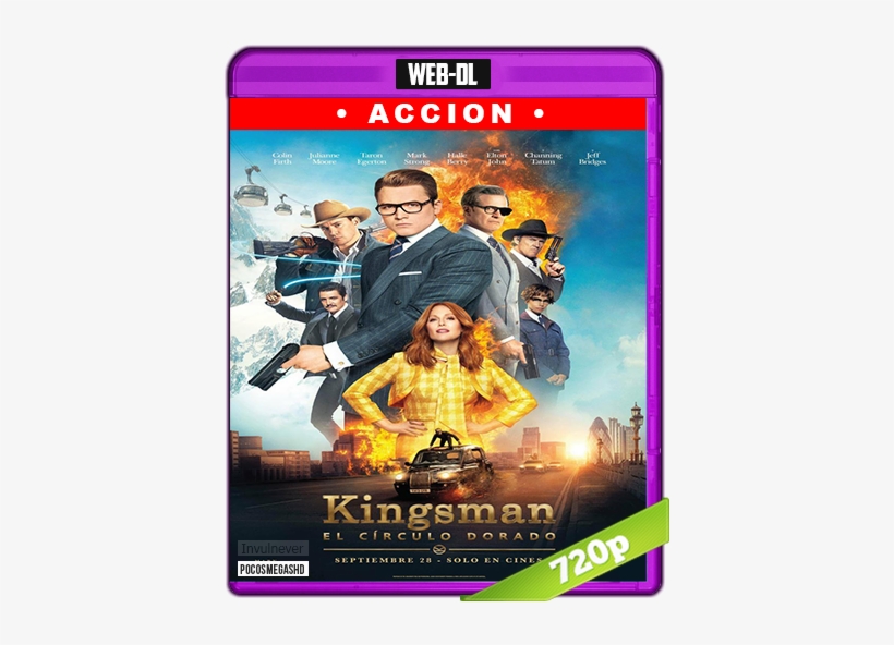 Realsteel1080 - Kingsman El Círculo Dorado Dvd, transparent png #4146769