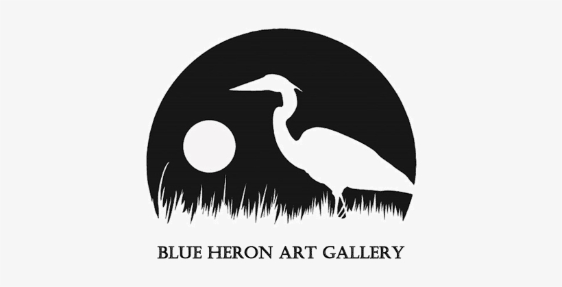The Wcc Book Project, And Mail To Blue Heron Art Gallery, - Great Blue Heron, transparent png #4164497