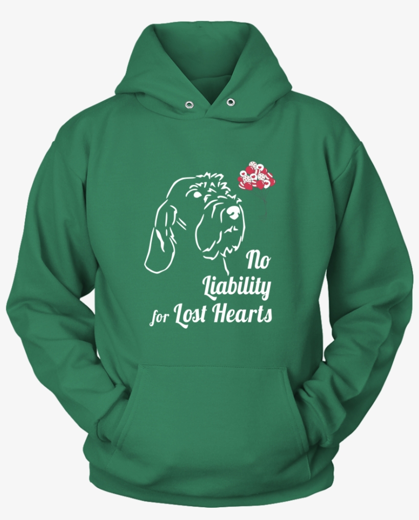 Spinone Italiano No Liability For Lost Hearts Hoodie, - Shopbozz Football Mom - Watch My Son Play Limited Edition, transparent png #4167406
