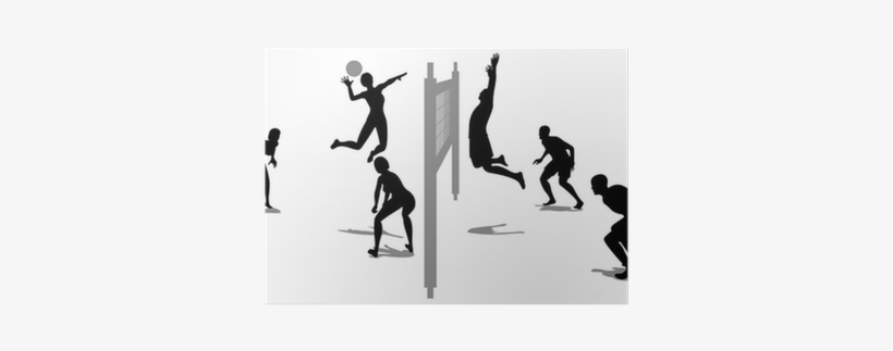 volleyball silhouette free transparent png download pngkey pngkey