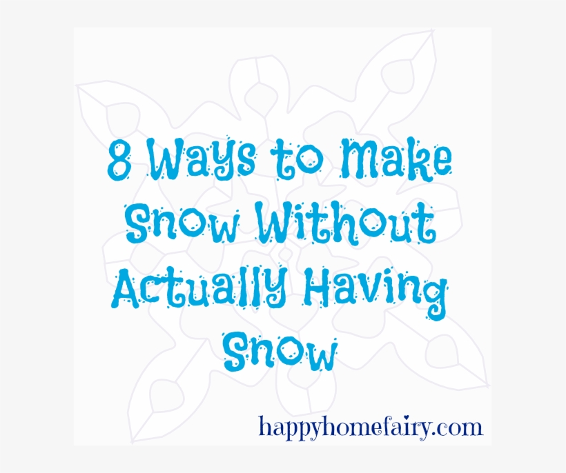8 Ways To Make Snow Without Actually Having Snow - Today I Eat Cake, Yum Shower Curtain, transparent png #4173380