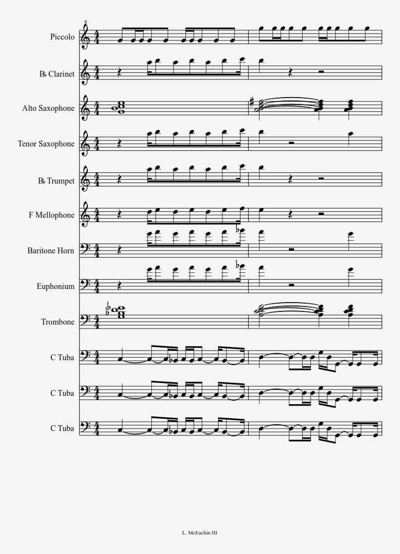 Sheet Music 1 Of 16 Pages - Sheet Music, transparent png #420923