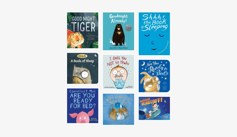 Zzz Sleepy Time Books - Good Night Tiger - Free Transparent PNG ...