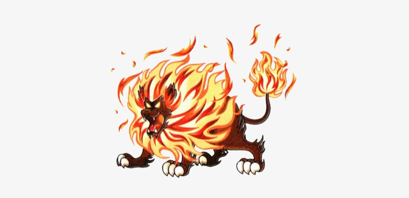 Knid Fire Lion Artwork - Kirby Kssu Fire Lion - Free Transparent PNG ...