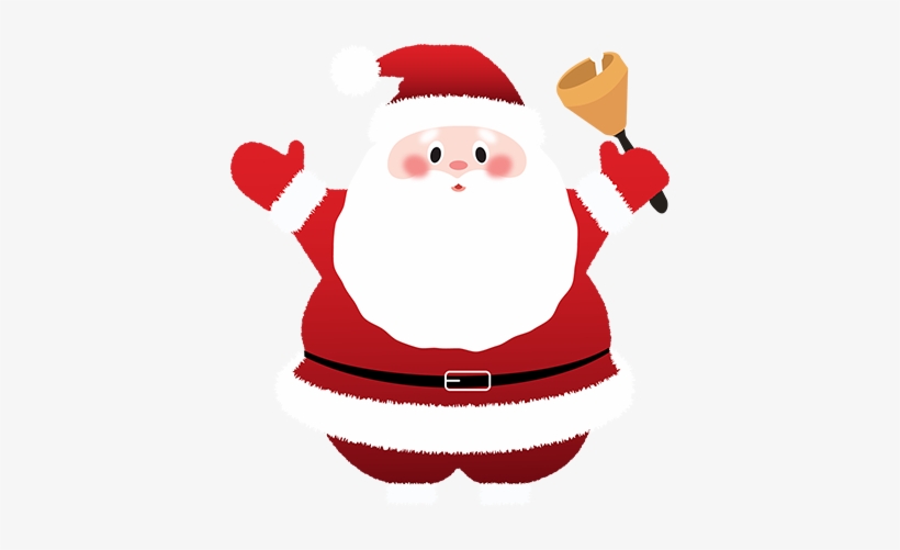 Santa Claus Vector - ซาน ต้า การ์ตูน, transparent png #4262912