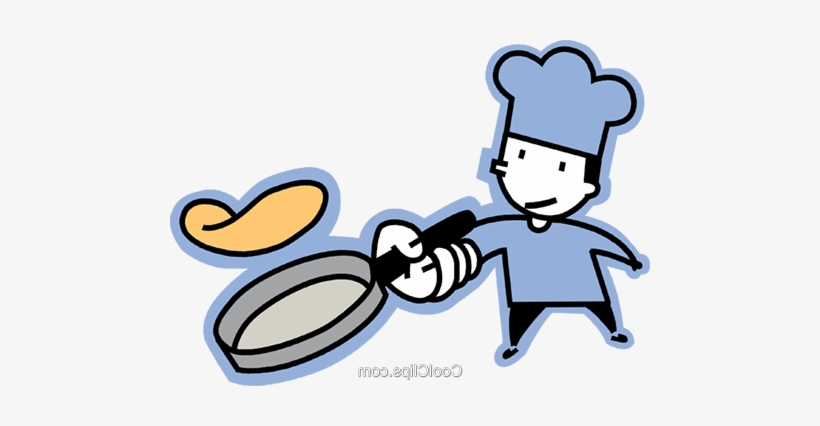 Pin Flipping Pancake Clipart - January 30, transparent png #4263998