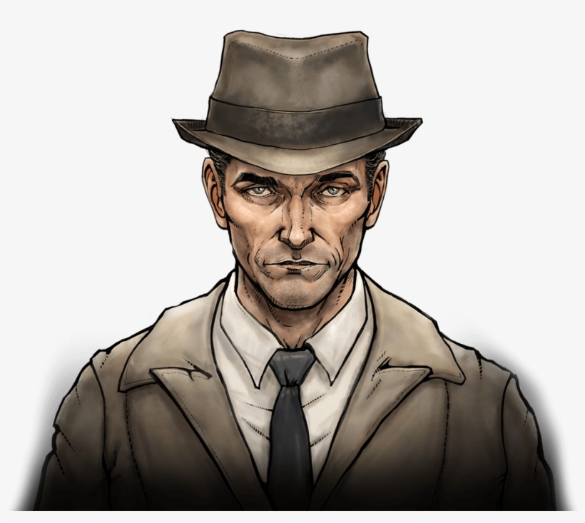 Noir Detective - Free Transparent PNG Download - PNGkey