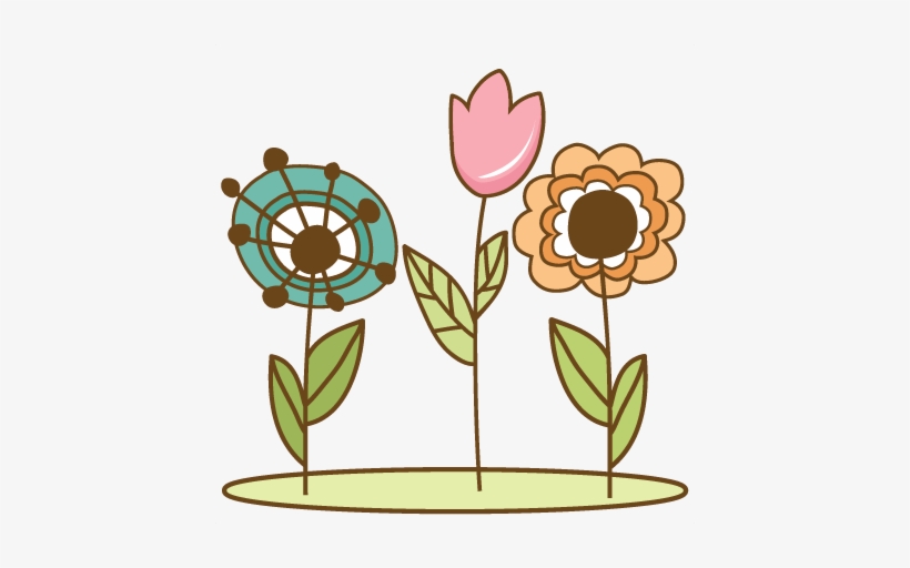 Doodle Flowers Svg Cutting Files Doodle Cut Files For - Cute Flower