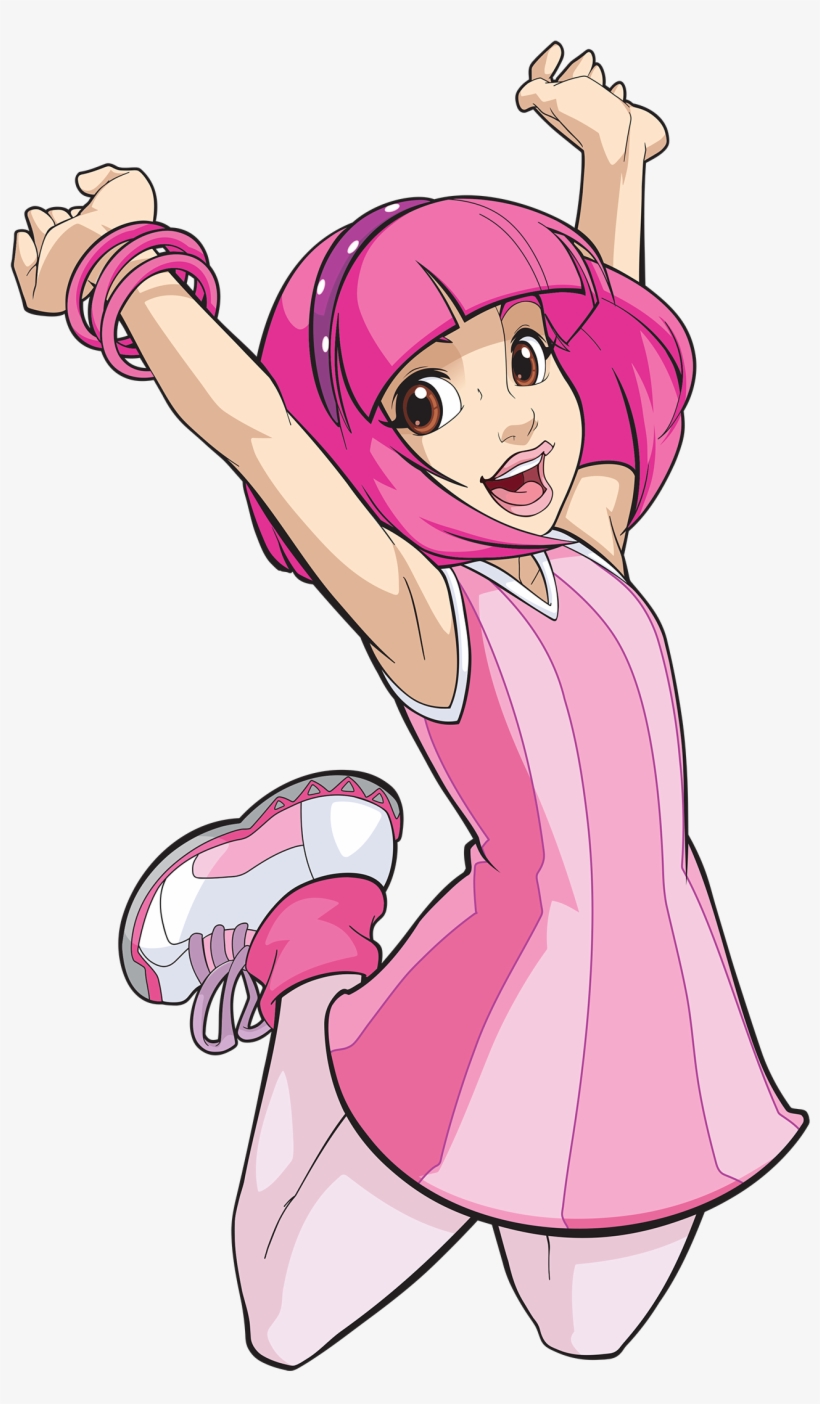 Lazytown Stephanie Illustrated 2 - Lazytown - Free Transparent PNG Download  - PNGkey