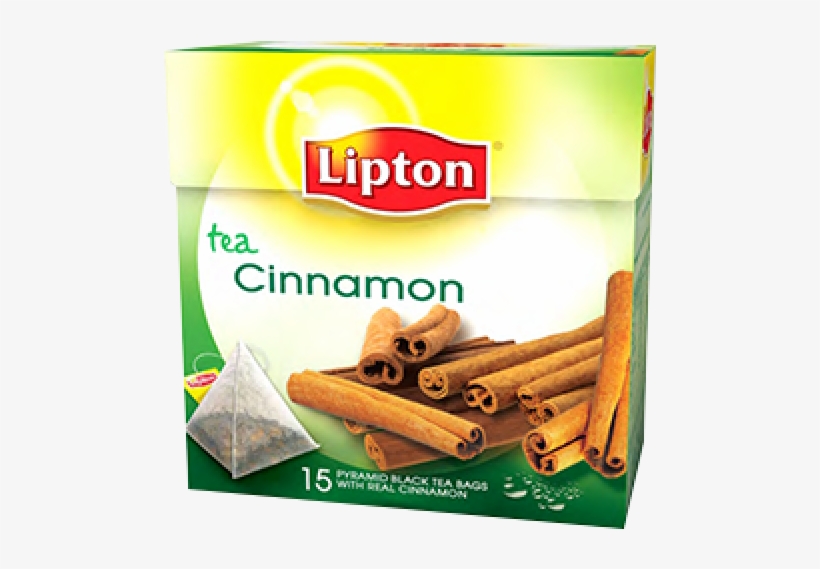 Lipton Pyramids Cinnamon 15 Packs - Lipton Cold Brew Family Size Iced Tea Bags Black 66, transparent png #4320417
