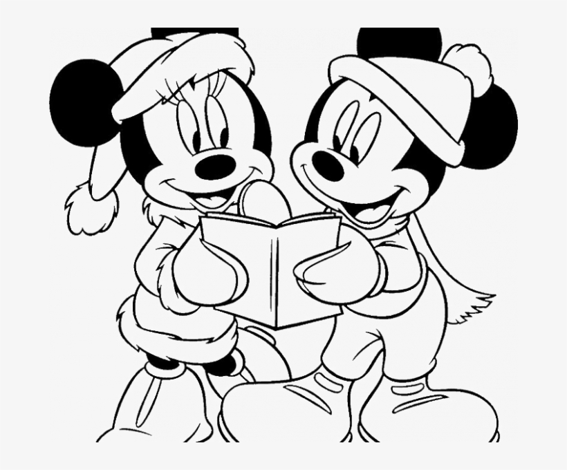 free printable vintage christmas coloring pages new  mickey
