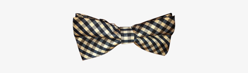 Hautebutch Tan And Black Checkered Bow Tie Bow Tie Free Transparent Png Download Pngkey - green checkered bow tie roblox