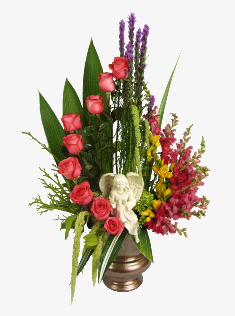 Stairway To Heaven Arrangement Funeral Plant Flower Arrangements - funeral casket roblox