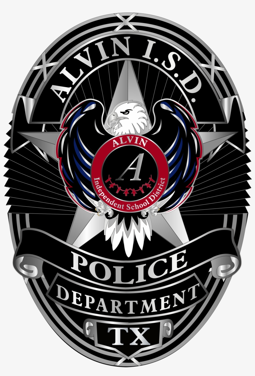 Badge New - Alvin Isd Police Department - Free Transparent PNG Download ...