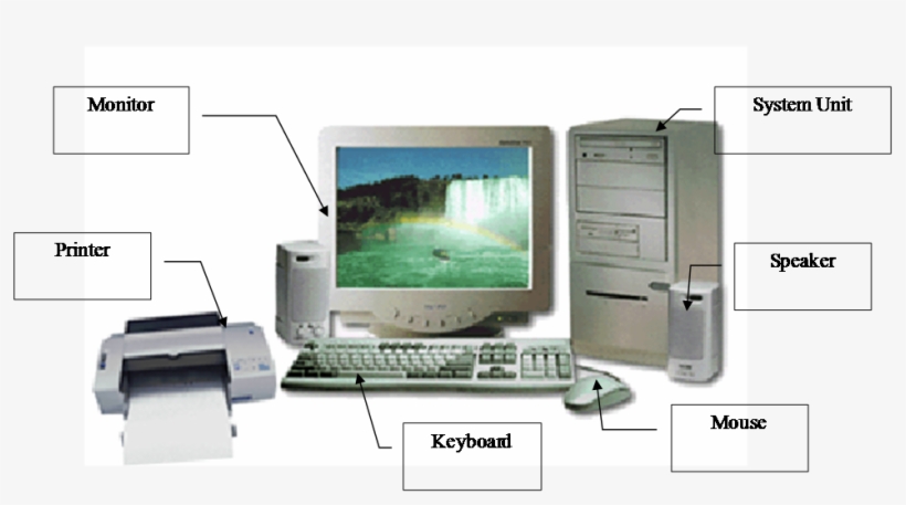 Basic Output Devices Of Computer - Free Transparent PNG Download - PNGkey