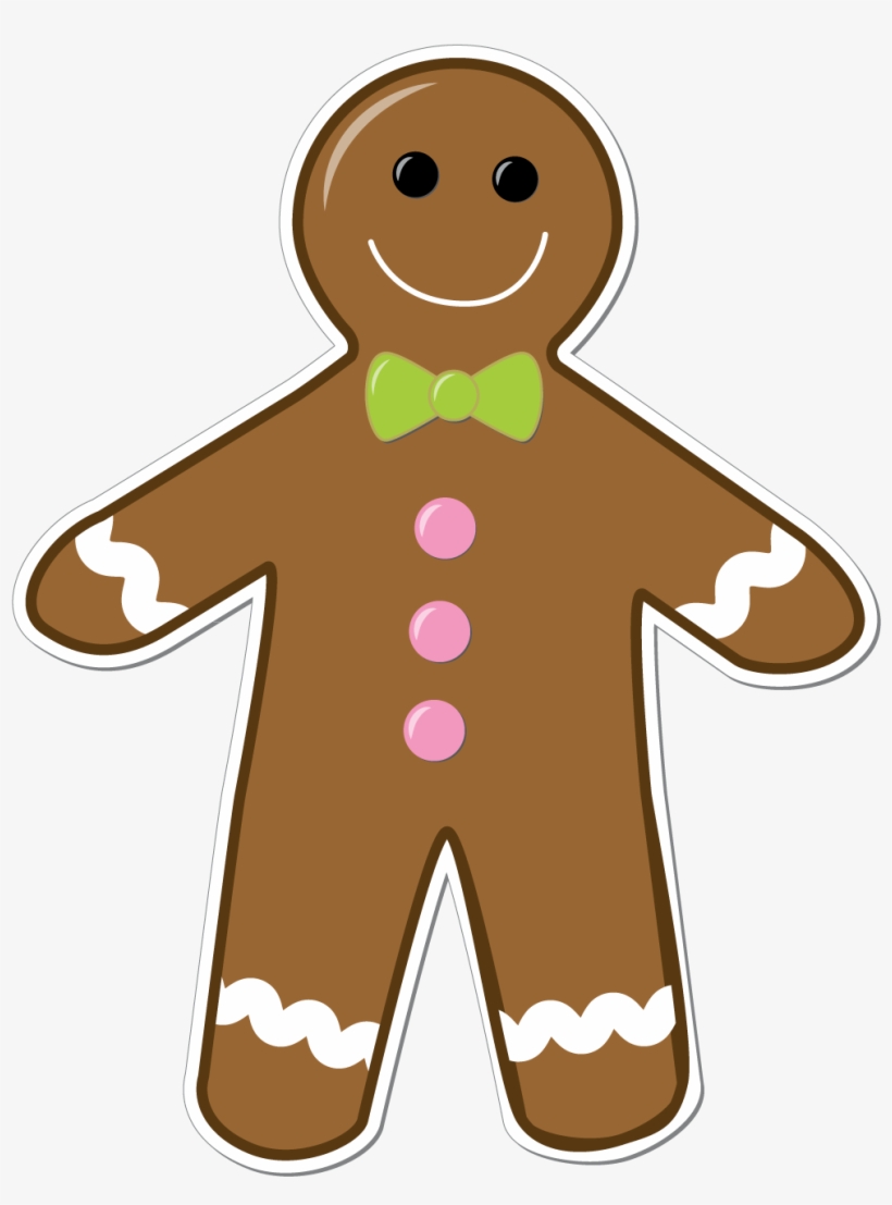 Clip Library Download Collection Of Free High Quality - Gingerbread Man Clip Art, transparent png #456720