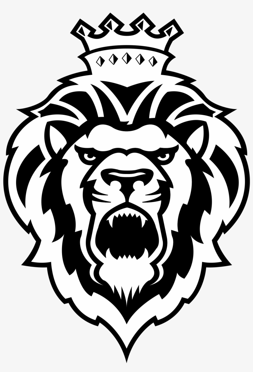 Reading Royals Logo Png Transparent - Lion With Crown ...